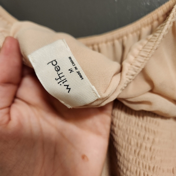 Ariztia Wilfred Dress Size M Colour Nude - Picture 5 of 5